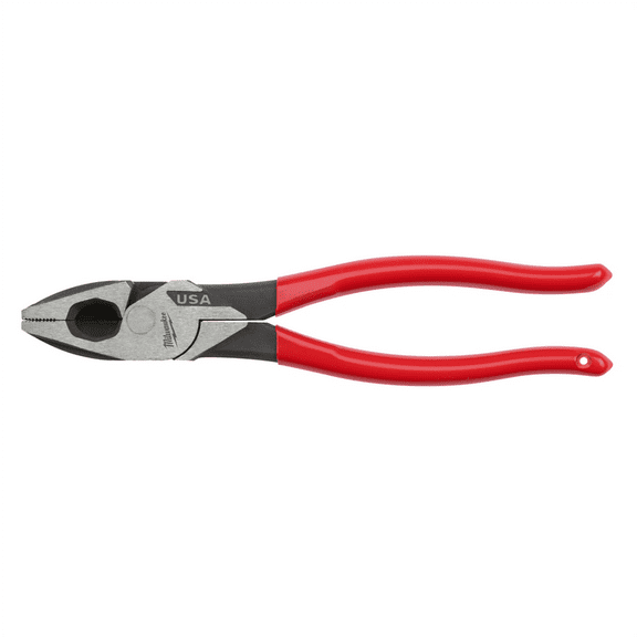 Milwaukee Tool 9" Lineman's Dipped Grip Pliers (USA)