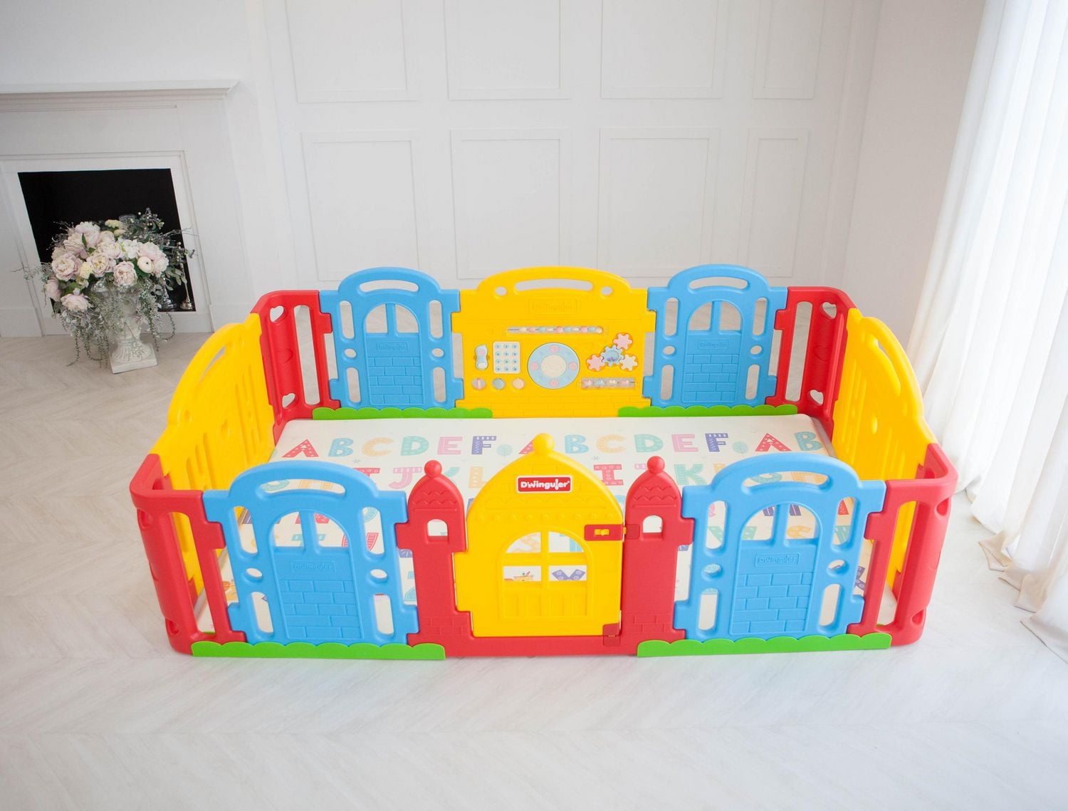 Dwinguler Rainbow Castle Kids Play Room