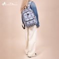 thumbnail image 7 of Montana West Women Backpack Western Print Laptop Purse Boho Aztec Casual Daypack, Aztec Gray, 7 of 7