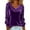 Purple, variant on women's clothing Sequin Tops Long Sleeve Glitter Sparkly Blouse Velvet Tops for Evening
