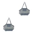 thumbnail image 3 of maskred Versatile Beach Toys Bag Durable Mesh Tote for Poolside Adventures Grey Extra Large 2Set, 3 of 6