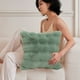 thumbnail image 4 of Almohada De Felpa Funda de cojín decorativa verde de poliéster para sofá,ideal para sala de estar,dormitorio o cualquier otro espacio (1 unidad). Rkxzt, 4 of 8