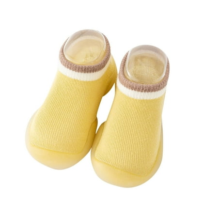 

Rovga Toddler Shoes For Kids Autumn Children Boys And Girls Floor Sports Socks Shoes Solid Color Light And Comfortable