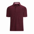 thumbnail image 1 of Camisa de golf Vando para hombre, polo informal de manga corta de secado rápido y absorbente de humedad para hombre, 1 of 5