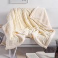 thumbnail image 1 of 100x150cmmagic velvet sherpa blanket fleece throw sherpa soft100X150cm5, 1 of 5