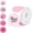 Pink Cloud Gradient, variant on 500 Labels/Roll 2" Gradient  Round Thermal Labels,  Circle Blank Thermal Sticker Compatible with Direct Thermal Label Printers for DIY Logo Designs, Thank You, Small Business