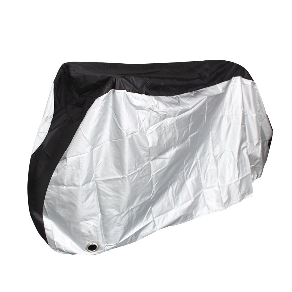 Details about   Heavy Duty Bicycle Bike Cover Outdoor Rain Dust Storage Protector For 2 Bikes 