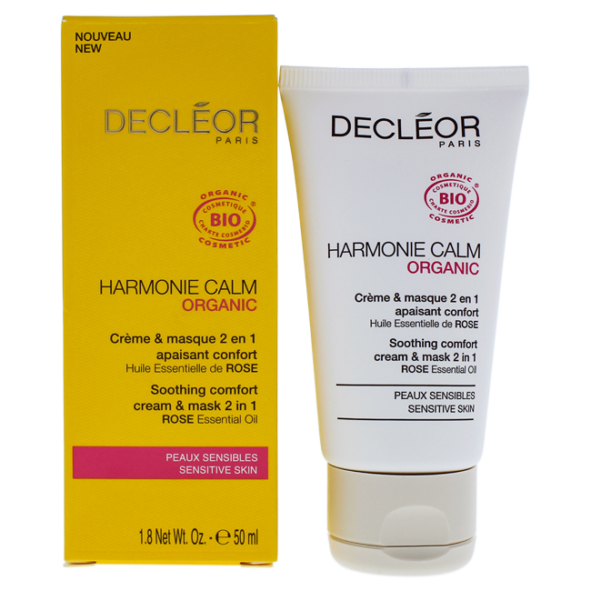 Decleor Harmonie Calm Organic Soothing Comfort 2In1 Cream and Mask