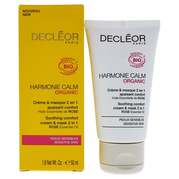 Harmonie Calm Organic Soothing Comfort 2-In-1 Cream and Mask by Decleor for Unisex - 1.69 oz - Cream