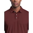 thumbnail image 4 of Ben Hogan Performance Men's & Big Men's Two Color Jacquard Short Sleeve Polo Shirt, Sizes S-4XLT, 4 of 8