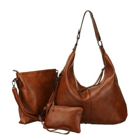 Women's 3Pcs Purse Handbag Shoulder Bag Tote Satchel Hobo Bag Briefcase ...