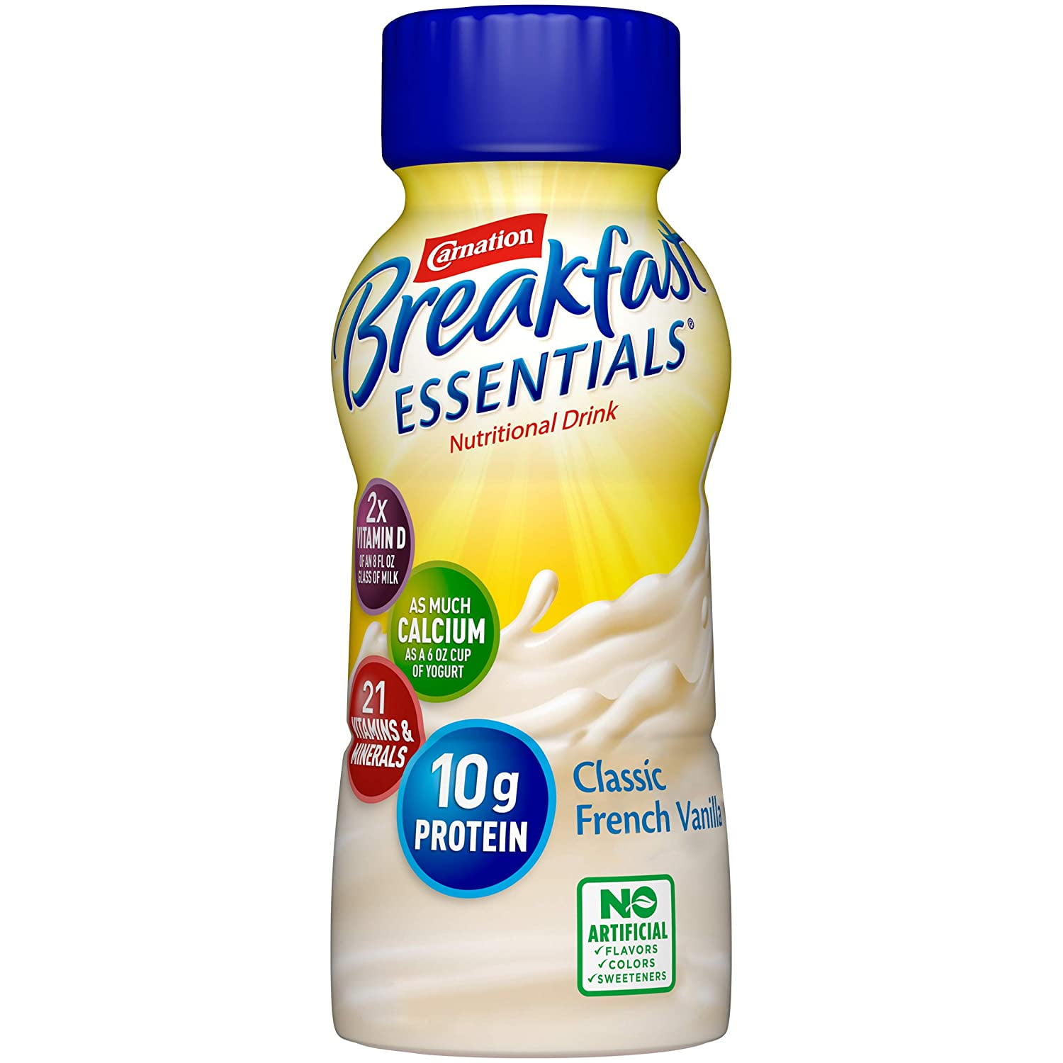 Carnation Breakfast Essentials ReadytoDrink, Classic French Vanilla