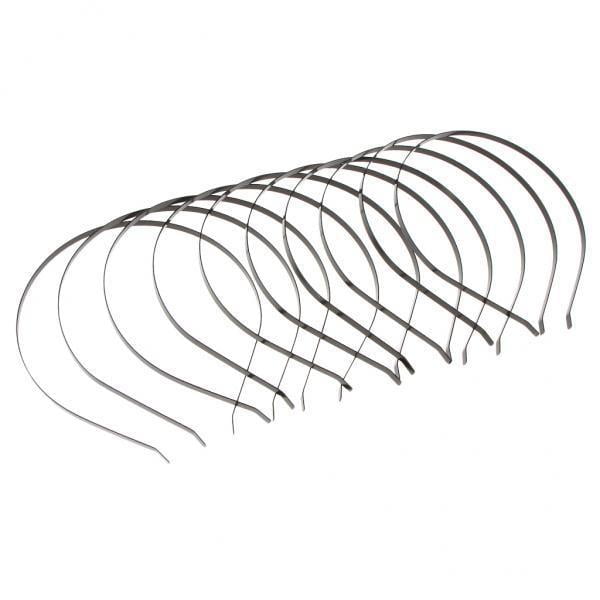 Diadema de metal Yuyangstore Banda para el cabello Accesorios de Aro para el cabello DIY Craft negro diadema de metal para manualidades diy