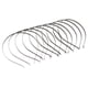 thumbnail image 1 of 2x10x Diadema De Metal Liso Marco De Banda Para El Cabello Accesorios De Aro Para El Cabello DIY Artesanía Negro Sunnimix diadema de metal para manualidades diy, 1 of 8