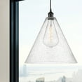 thumbnail image 2 of 616-1P-BK-GBC-162-Innovations Lighting-Berkshire - 1 Light Cord Hung Mini Pendant In Modern Style-18 Inches Tall and 16 Inches Wide-Matte Black, 2 of 7