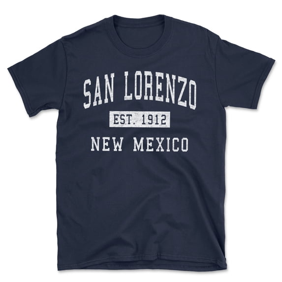 San Lorenzo New Mexico Classic Established Men's Cotton T-Shirt