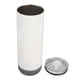 thumbnail image 5 of Vasos de sublimación, Vasos de sublimación, Vasos de Altavoz de Dientes Azules Desmontables Rectos de 20 oz, Taza de música aislada portátil, Fondo Gris, 5 of 14