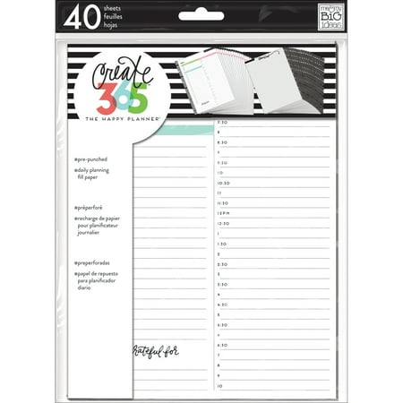 The Happy Planner® Classic Daily Note Paper (Best Daily Planner App For Ipad)