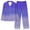 Purple, variant on Kaemgyyd Womens Pajamas Set 2pc Button down Soft Gradient Loungewear with Pockets and Comfy Long Pants Two Piece Sleepwear