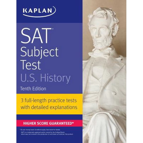 Pre-Owned Kaplan Test Prep: SAT Subject Test U.S. History (Paperback)