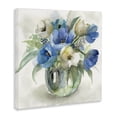 thumbnail image 2 of Stupell Industries Transitional Blue Tulip Watercolor Bouquet Canvas Art, 36 x 36, by Nan, 2 of 8