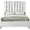 thumbnail image 6 of Enzo White Velvet Queen Bed-Color:White Velvet,Style:Contemporary, 6 of 6