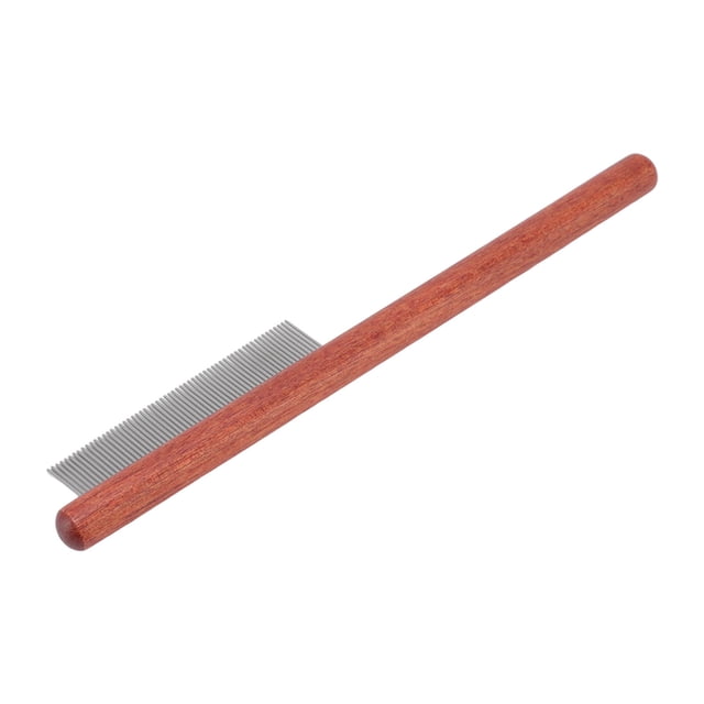 Pet Hair Comb,Pet Flea Comb Stainless Pet Open Knot Comb Pet Grooming Comb Optimal Efficiency