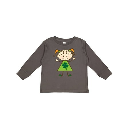 

Inktastic St Patricks Day Irish Girl Gift Toddler Toddler Girl Long Sleeve T-Shirt