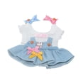 thumbnail image 2 of 4 camisetas para muñecas con lazo para el vestido, horquillas para el pelo, accesorios para disfraces, ropa en miniatura para muñecas de 15 a 17 cm,, 2 of 10