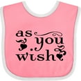 thumbnail image 3 of Inktastic As You Wish Boys or Girls Baby Bib, 3 of 4