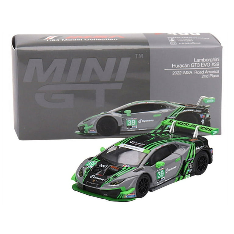 Mini GT Lamborghini Huracán GT3 EVO #39 2022 IMSA Road America