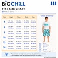 thumbnail image 6 of Big Chill Boys Swim Set - UPF50+ Short Sleeve Rash Guard Swim Shirt and Swim Trunks 2 Piece Set, 6 of 7