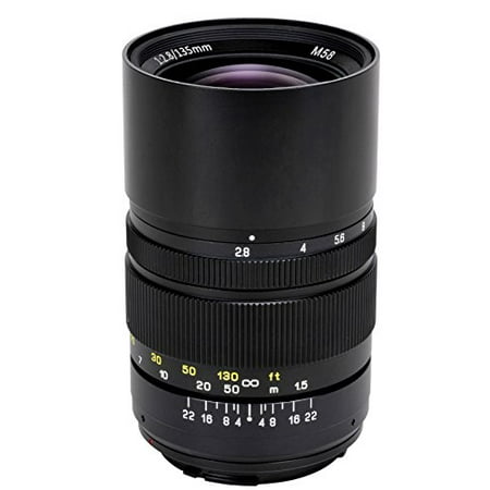 Oshiro 135mm f/2.8 LD UNC AL Telephoto Full Frame Prime Lens for Nikon D4S, DF, D4, D3X, D810, D800, D750, D610, D600, D