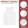 thumbnail image 3 of Custom Tank Top Personalized Photo Text Sleeveless Shirt, 3 of 11