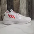 thumbnail image 2 of Adi-das DAME 8 Damian Lillard White Red Basketball Shoes GY0384 Men 7.5 Women 8.5, 2 of 6
