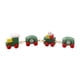 thumbnail image 4 of Mini tren navideño 1:12, simulación de casa de muñecas, tren de vapor para decoración de hadas DIY verde, 4 of 7