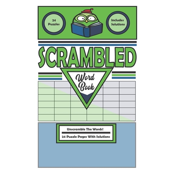 Scrambled Word Book: Unscramble Words For Fun - Word Unscramble Activity Book - Spelling Scramble - Word Jumble Book, (Paperback)