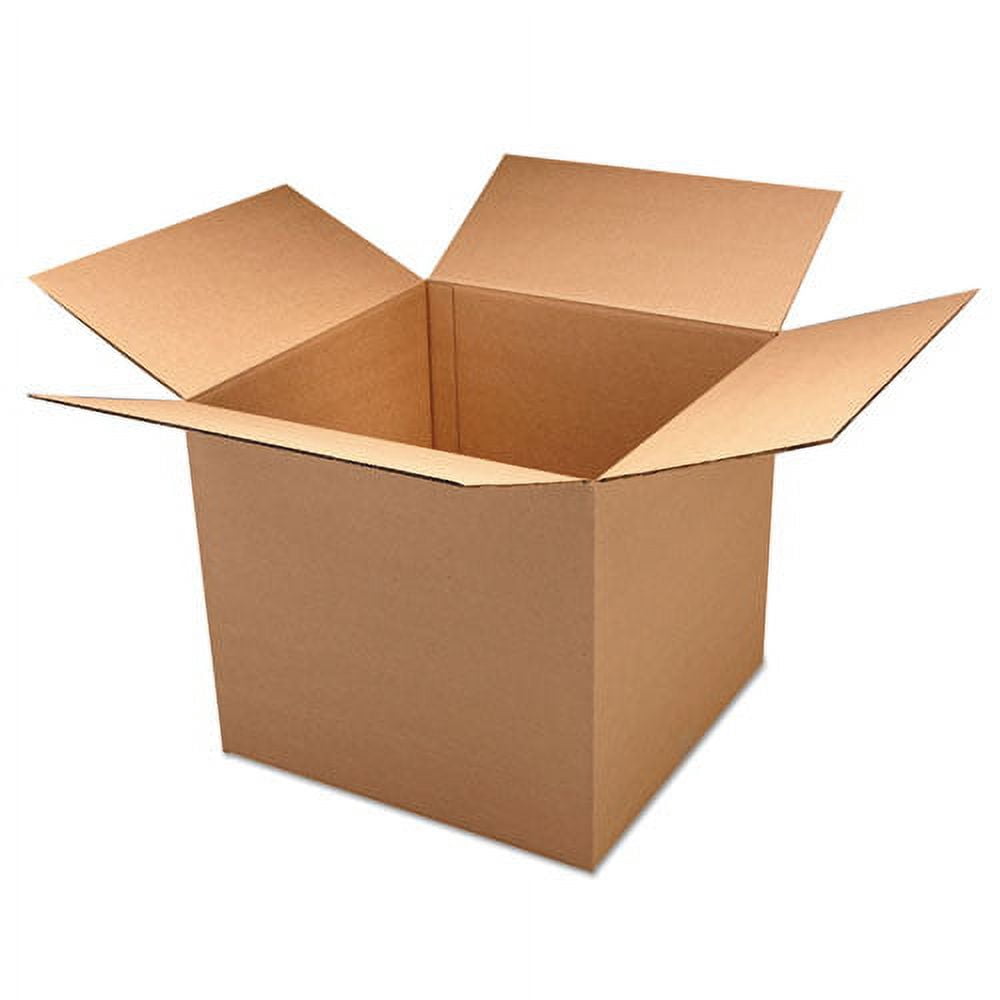 General Supply Corrugated Kraft Double Wall Shipping Boxes, 12l x 12w x 12h, 15/BD -UFS121212DW