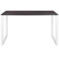 thumbnail image 3 of Pemberly Row 55" Industrial Wood Top Writing Desk in Rustic Gray, 3 of 11