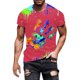 thumbnail image 1 of Playeras De Compresión Para Hombre, Camisa Holgada Informal Hawaiana Con Estampado De Música, Camisa De Manga Corta Con Cuello Vuelto, 1 of 4