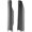 Grey, variant on Acerbis 2732020001 Lower Fork Covers - Black