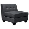 thumbnail image 2 of Best Master Vendome Chaise Modulaire Sans Accoudoirs en Tissu Gris, 2 of 3