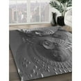 thumbnail image 3 of Ahgly Company Machine Washable Indoor Rectangle Transitional Black Area Rugs, 5' x 8', 3 of 7