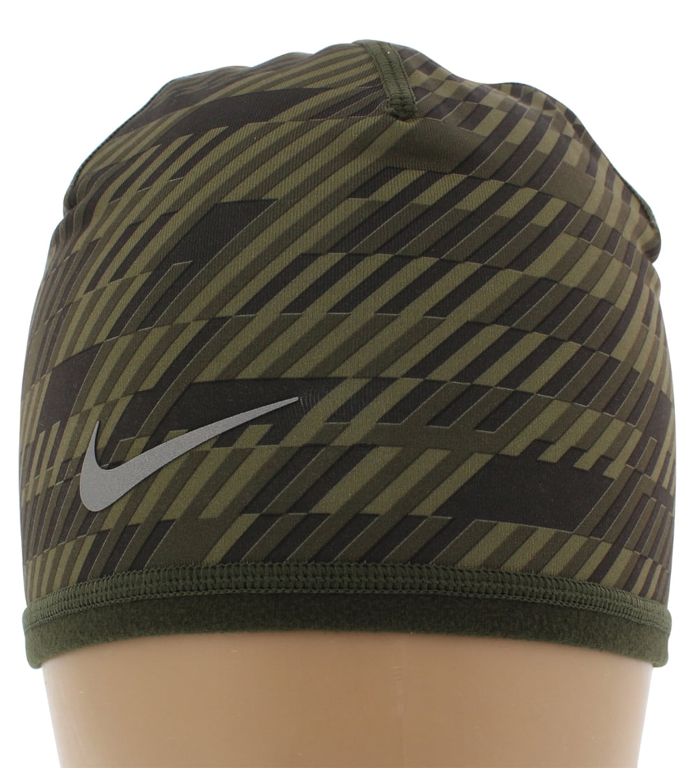 Nike Mens Run Hazard Beanie Hat, Green, One - Walmart.com