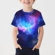 thumbnail image 2 of Manga Corta Crop Top Niños Gráfico Impreso Cuello Redondo Casual Tee para Niños Camisa de Manga Corta Niño Pequeño 3-14 Años, 2 of 5