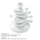 thumbnail image 5 of Soporte para palillos Wosthever cerámica duradero base cilíndrica Cocina comedor, 5 of 6