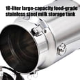 thumbnail image 6 of Sinyiin Premium Stainless Steel 10L Milking Pail For Dairy Animals Heat Resistant Easy to Clean Accessories, 6 of 9