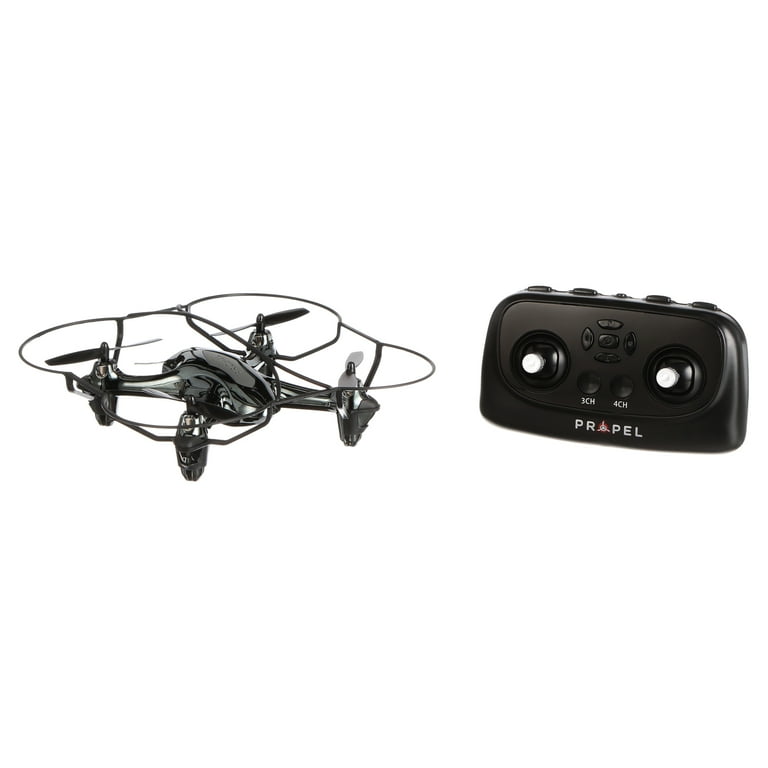 Propel RC X03 Palm Sized High Performance 510171458 Aerial Drone w Accessories Black Walmart
