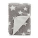thumbnail image 5 of Manta para bebé Manta polar para niños Manta suave y acogedora para recién nacidos Manta para cama para niño y niña Diseño gris, 5 of 6