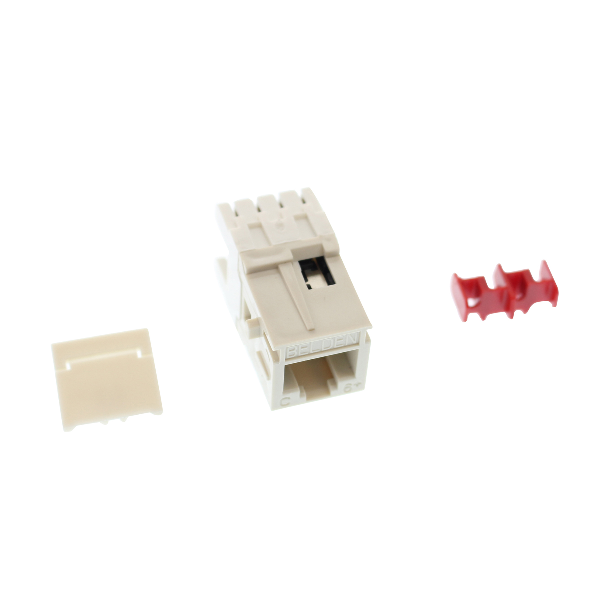 Belden AX101064 Cat6+ Modular Jack, Category 6+, RJ45 MDVO Style